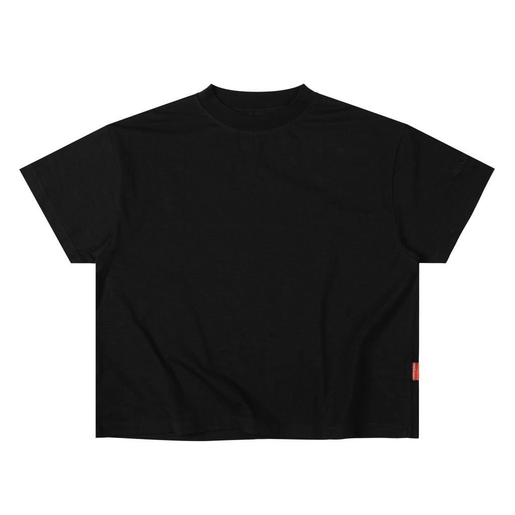 Áo "WHENEVER" SS26 BLANK T-SHIRT / BLACK