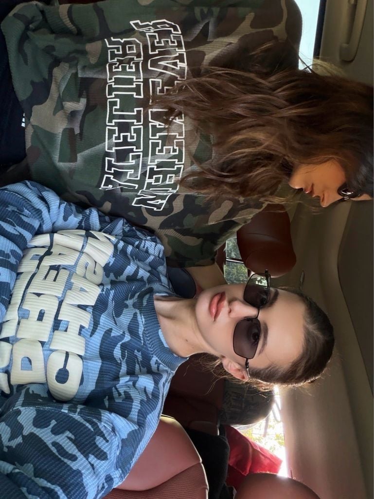 ÁO TAY DÀI  “WHENEVER” WAFFLE CAMO LONG SLEEVES / BLUE