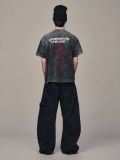 ÁO "WHENEVER" ARC LOGO T-SHIRT / BLACK