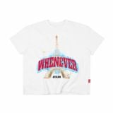 ÁO "WHENEVER" PARIS T-SHIRT / WHITE