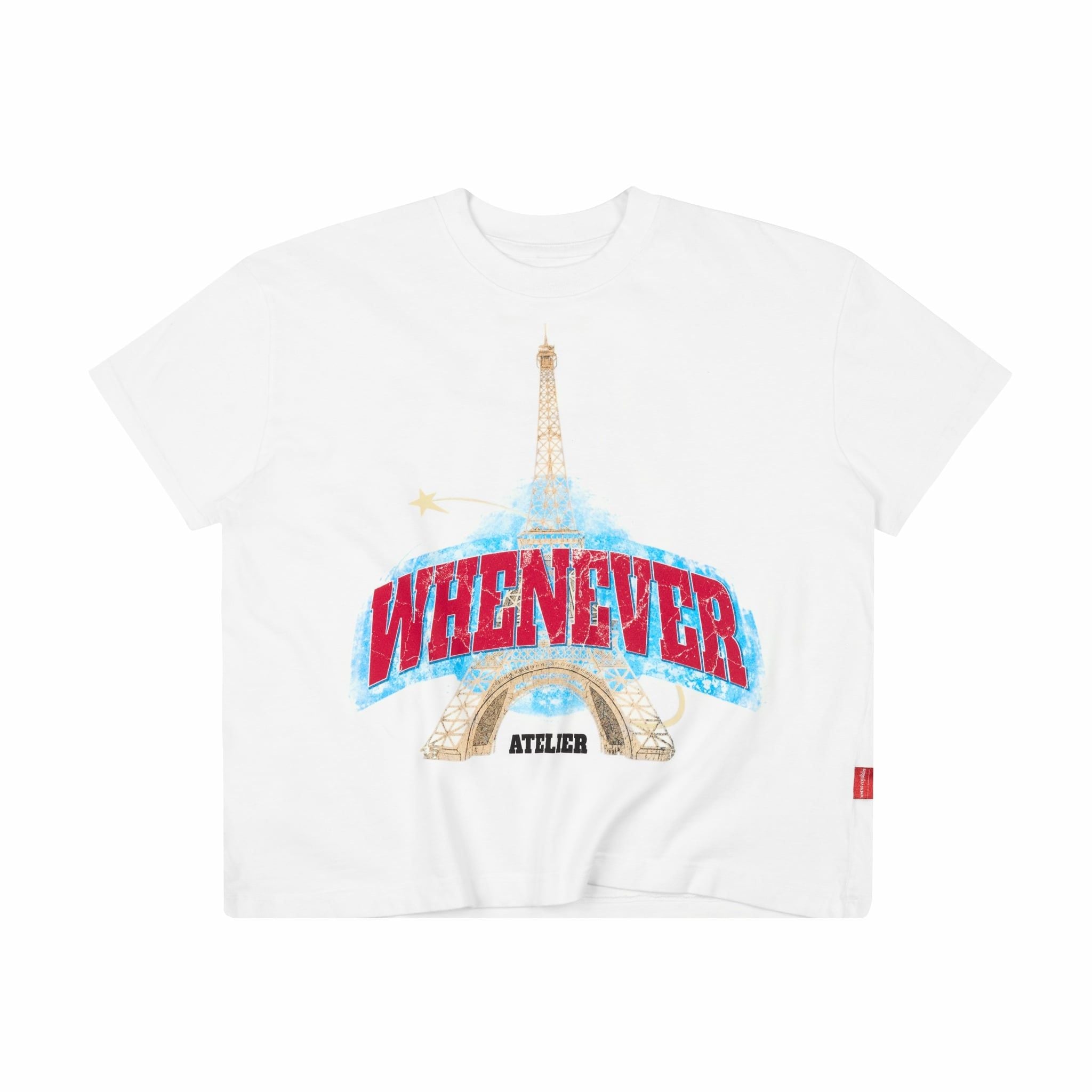 ÁO "WHENEVER" PARIS T-SHIRT / WHITE