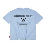“WHENEVER“ CLOUDLINE T-SHIRT / SKY BLUE