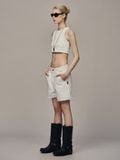 "WHENEVER" SOFT TANK TOP / WHITE