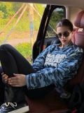 ÁO TAY DÀI  “WHENEVER” WAFFLE CAMO LONG SLEEVES / BLUE