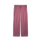 "WHENEVER" BỘ ÁO VÀ QUẦN DÀI SATIN LONG PAJAMA SHIRT + PANTS / RED