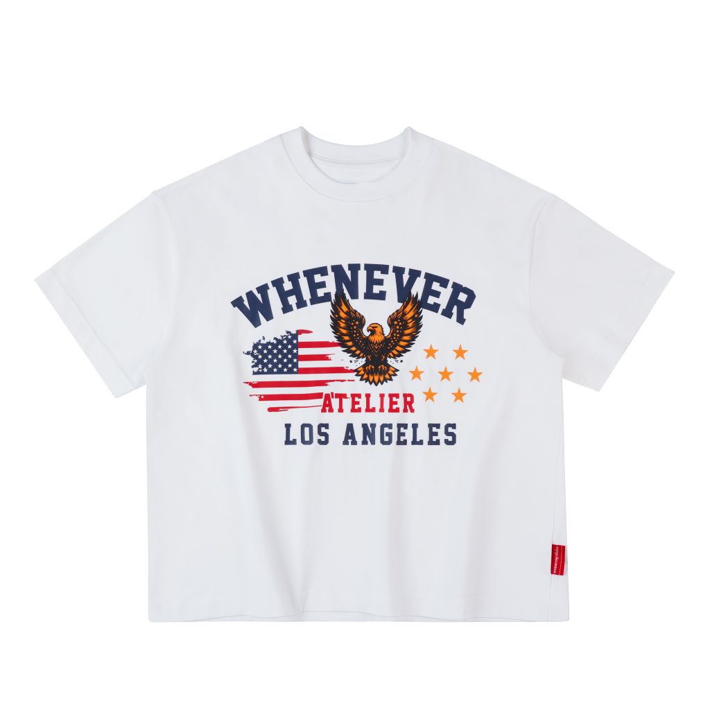 “WHENEVER” LA T-SHIRT / WHITE