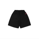 “WHENEVER” BAGGY SWEATSHORTS VER2 / BLACK