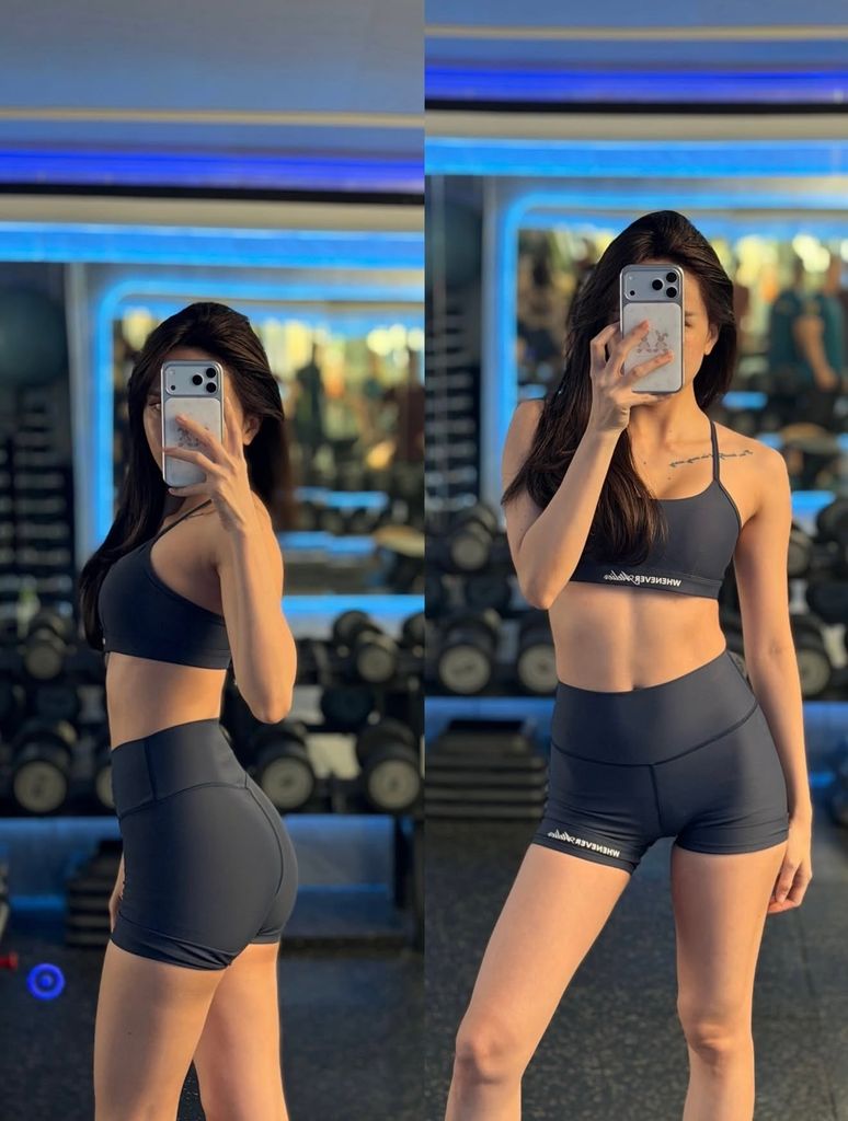 "WHENEVER" BASIC SPORTS SHORTS / NAVY