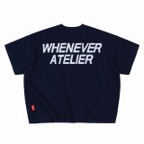 ÁO DỆT LEN “ WHENEVER “ SIGNATURE KNIT T - SHIRT / NAVY