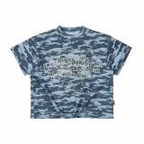 ÁO “WHENEVER” WAFFLE CAMO T-SHIRT / BLUE