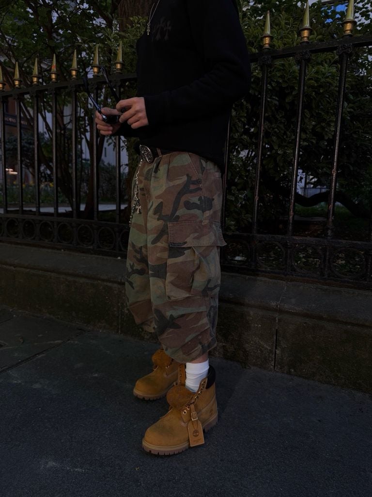 QUẦN “WHENEVER” BAGGY CAMO SHORTS