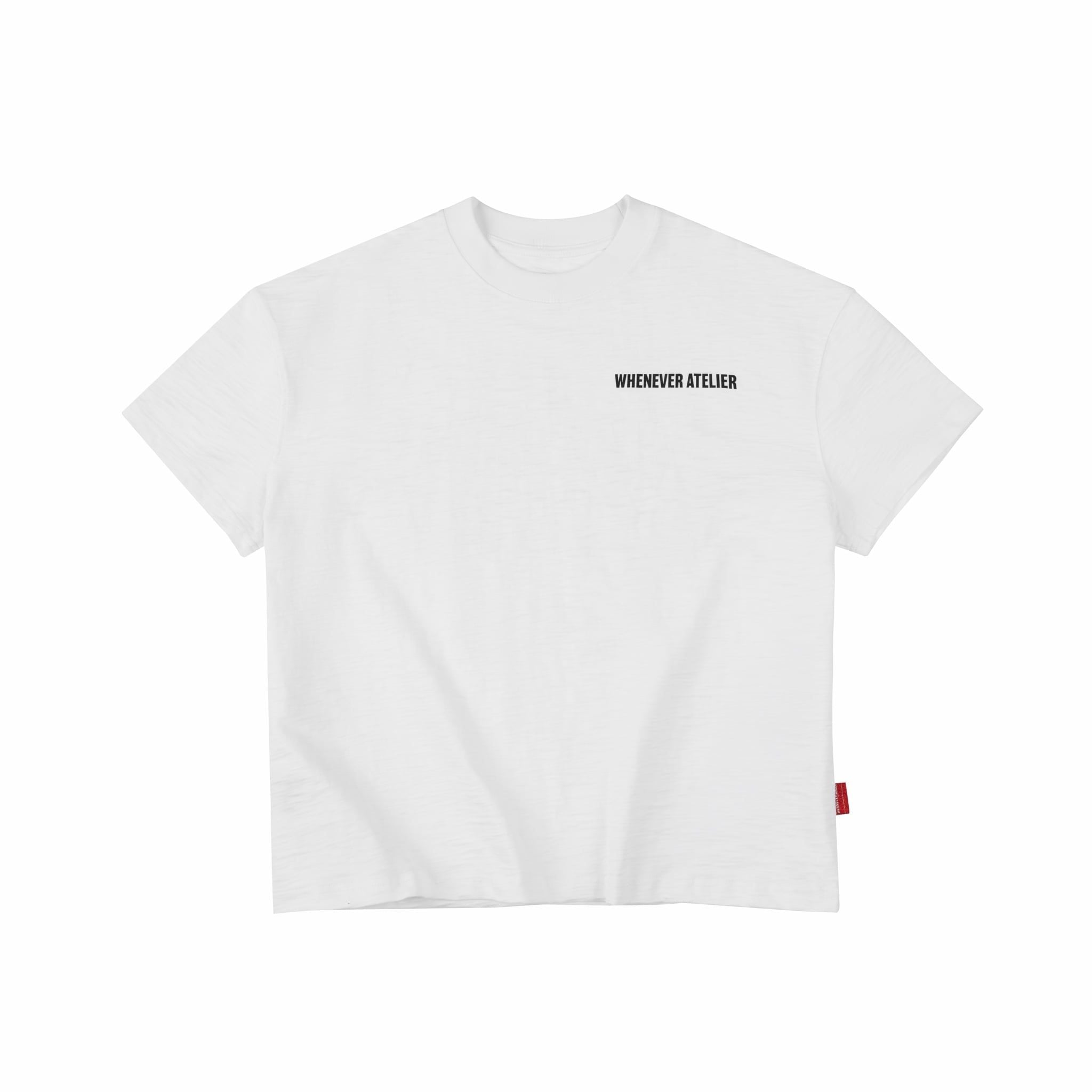 ÁO "WHENEVER" BIG LOGO WA T-SHIRT /WHITE
