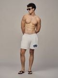 QUẦN DỆT KIM "WHENEVER" BASIC LOGO KNIT SHORTS / WHITE