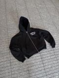 ÁO KHOÁC "WHENEVER" BASIC ZIP-UP HOODIE SS26 / BLACK