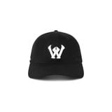 WHENEVER W BALLPARK HAT / BLACK