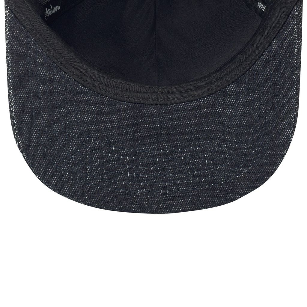 “WHENEVER” LOGO BASIC FITTED CAP / BLUE