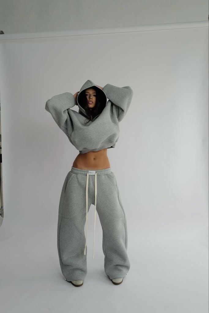 “WHENEVER” ATELIER ORIGIN HOODIE / PREMIUM GREY