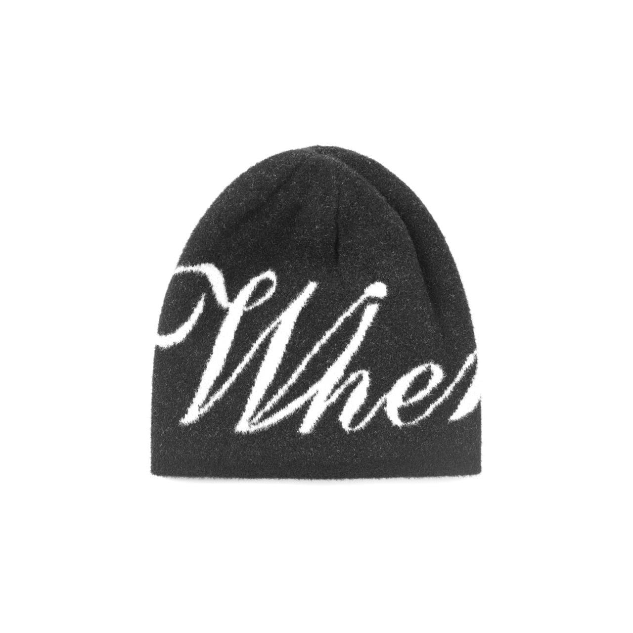 “WHENEVER” BEANIE SS25 / BLACK