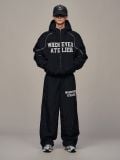 ÁO KHOÁC ''WHENEVER'' EMBROIDERED NYLON JACKET / BLACK