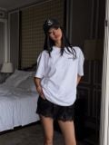 ÁO "WHENEVER" LOGO SS26 T-SHIRT / WHITE