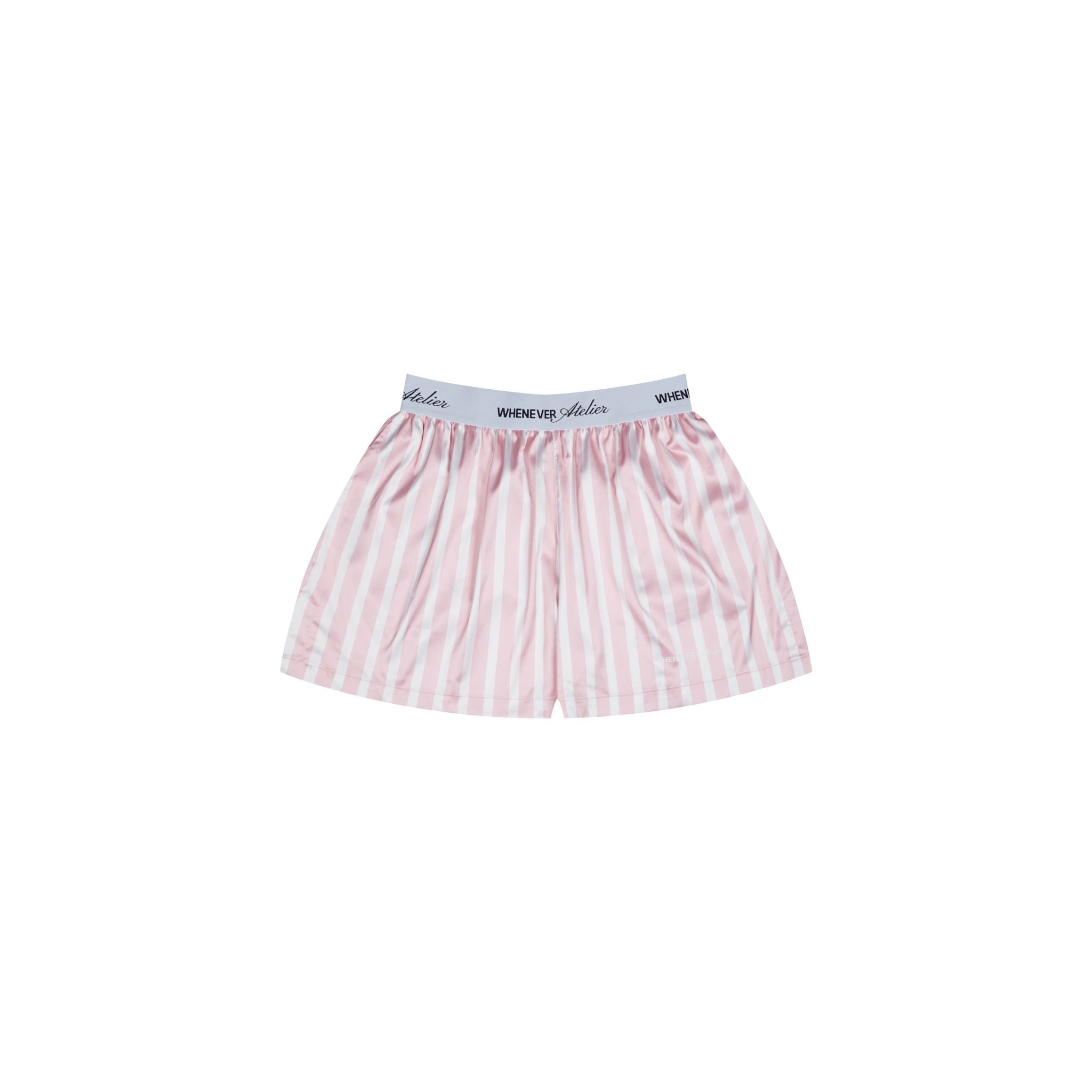 “WHENEVER” QUẦN SATIN PAJAMA SHORTS / PINK