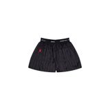 “WHENEVER” QUẦN SATIN PAJAMA SHORTS / BLACK