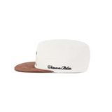 "WHENEVER " LA SUEDE PILLBOX CAP / BROWN