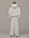 ÁO KHOÁC ''WHENEVER'' EMBROIDERED NYLON JACKET / WHITE