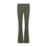 "WHENEVER" FLATTERING HIGH - FLARE LEGGINGS / OLIVE