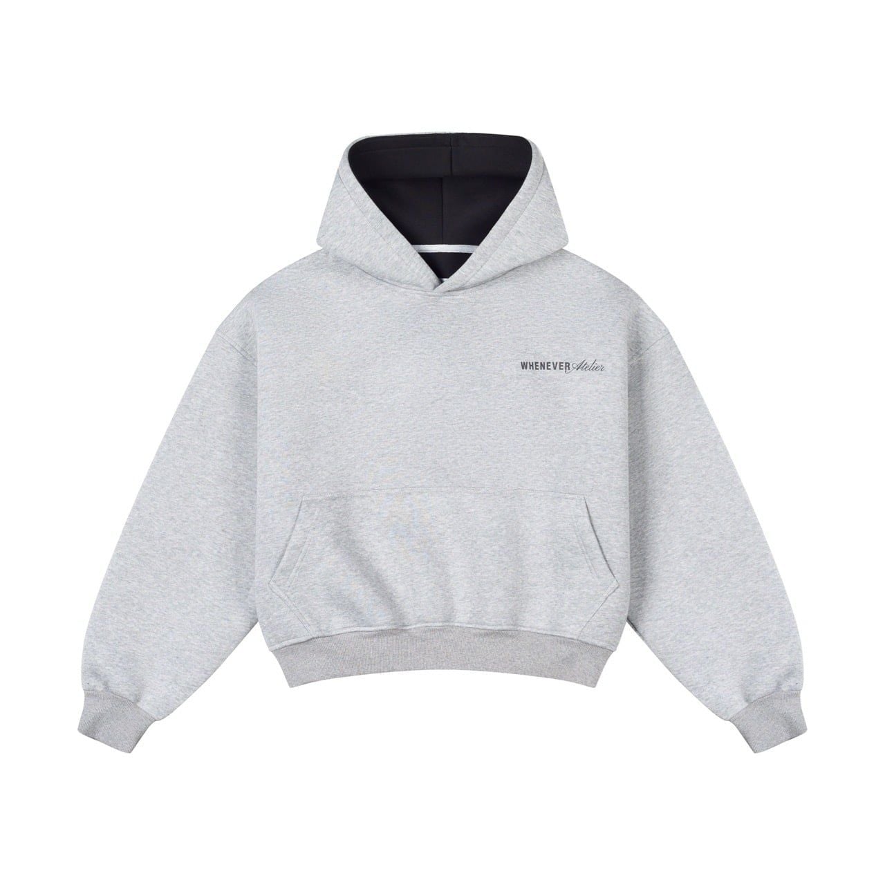 “WHENEVER” ATELIER ORIGIN HOODIE / PREMIUM GREY