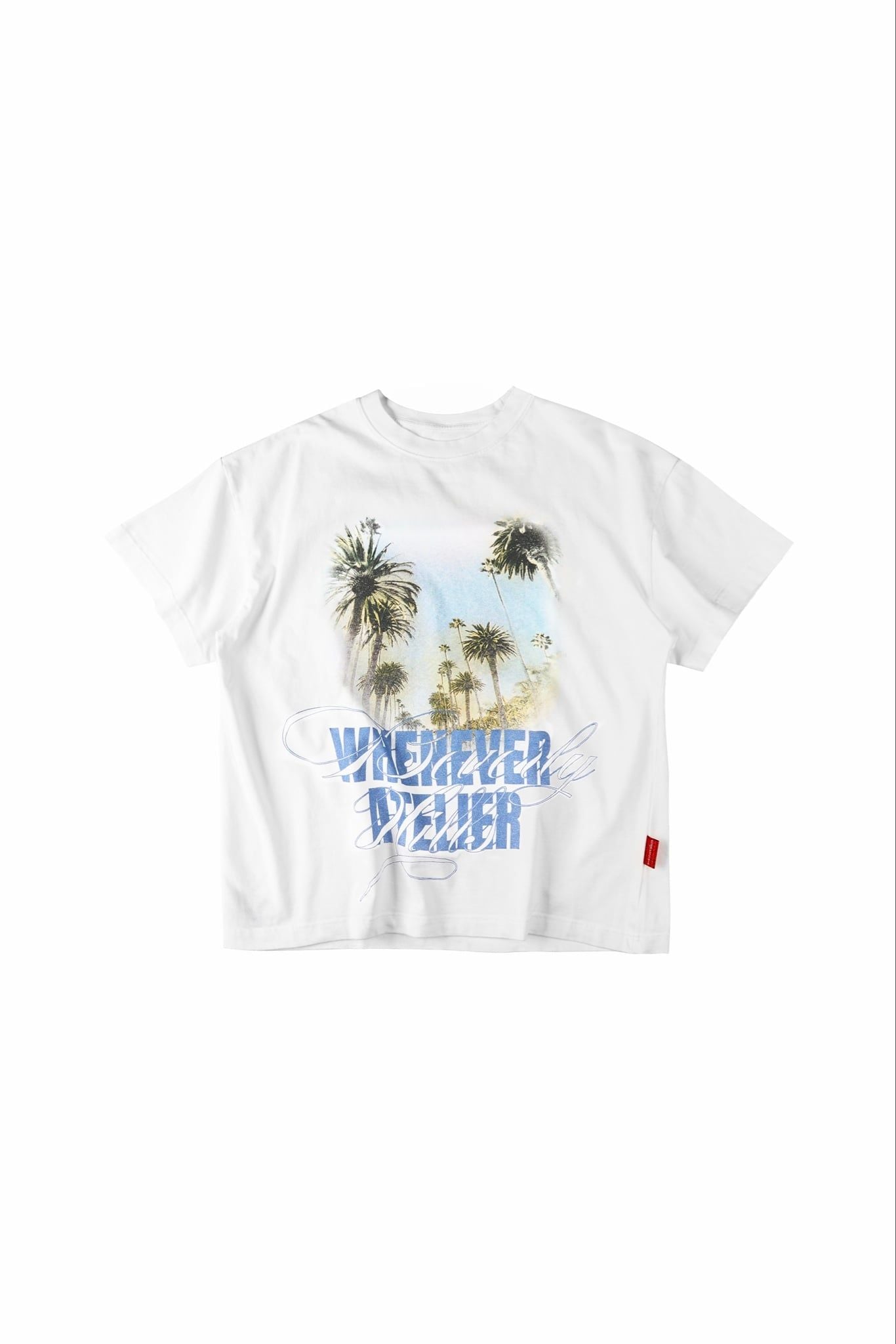 ÁO "WHENEVER" LA DREAM WASHED T-SHIRT/ WHITE