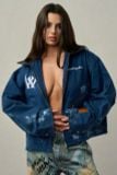 ÁO KHOÁC "WHENEVER" PAINTED JACKET / NAVY