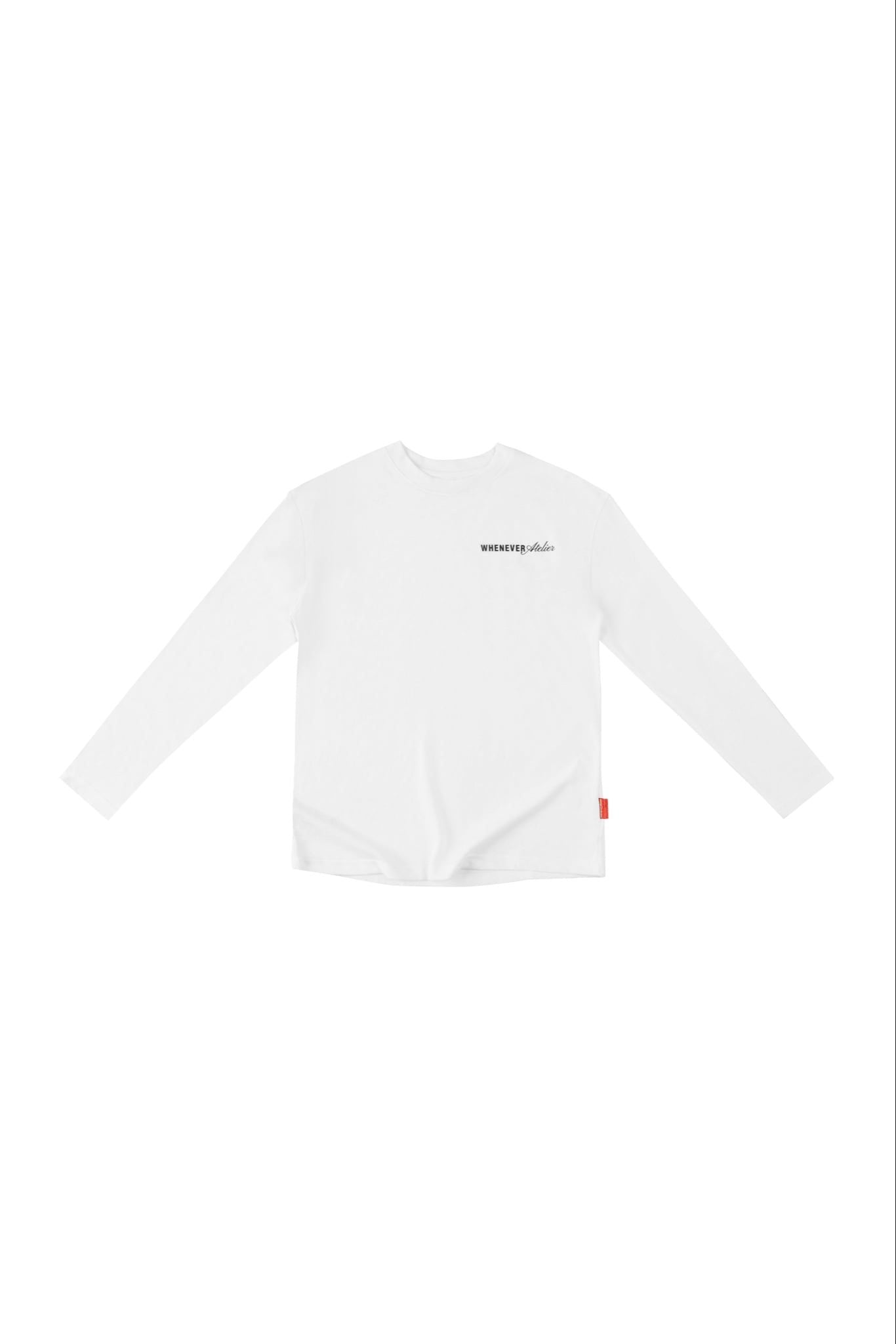 Áo tay dài "WHENEVER" STAR MANIFESTO LONGSLEEVES/ WHITE