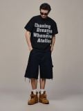 ÁO "WHENEVER" SS26 CDWWA T-SHIRT / BLACK