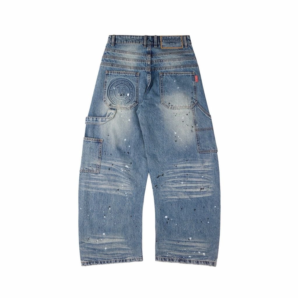 QUẦN DÀI “WHENEVER” ATELIER MARKS DENIM / VINTAGE BLUE