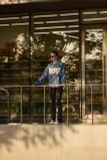 ÁO TAY DÀI  “WHENEVER” WAFFLE CAMO LONG SLEEVES / BLUE