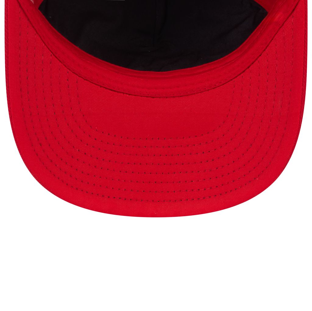 “WHENEVER” WA KHAKI TRUCKER HAT / RED