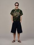 ÁO “WHENEVER” WAFFLE CAMO T-SHIRT / GREEN