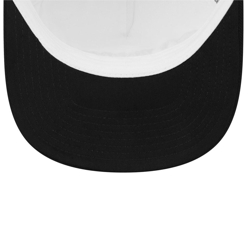 “WHENEVER”  LOGO KHAKI TRUCKER HAT / WHITE BLACK