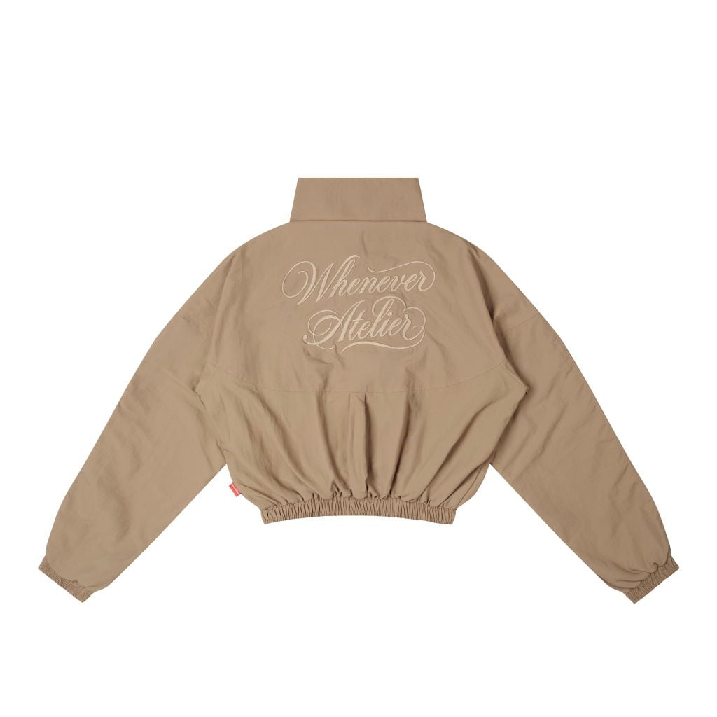 ÁO KHOÁC ''WHENEVER'' WINDBREAKER JACKET/ BEIGE