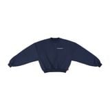 “WHENEVER” BASIC SWEATER / NAVY