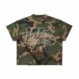ÁO “WHENEVER” WAFFLE CAMO T-SHIRT / GREEN