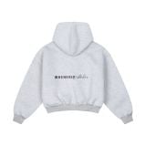 “WHENEVER” ATELIER ORIGIN HOODIE ZIP / PREMIUM GREY