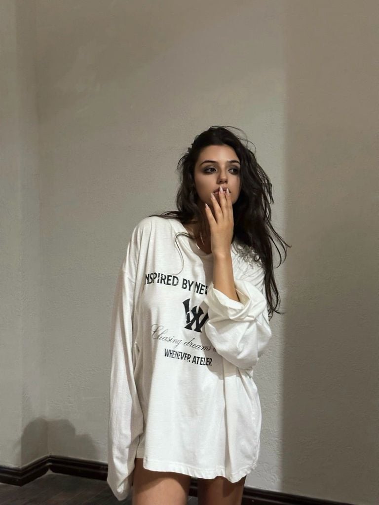 “WHENEVER“ CLOUDLINE LONGSLEEVE / WHITE