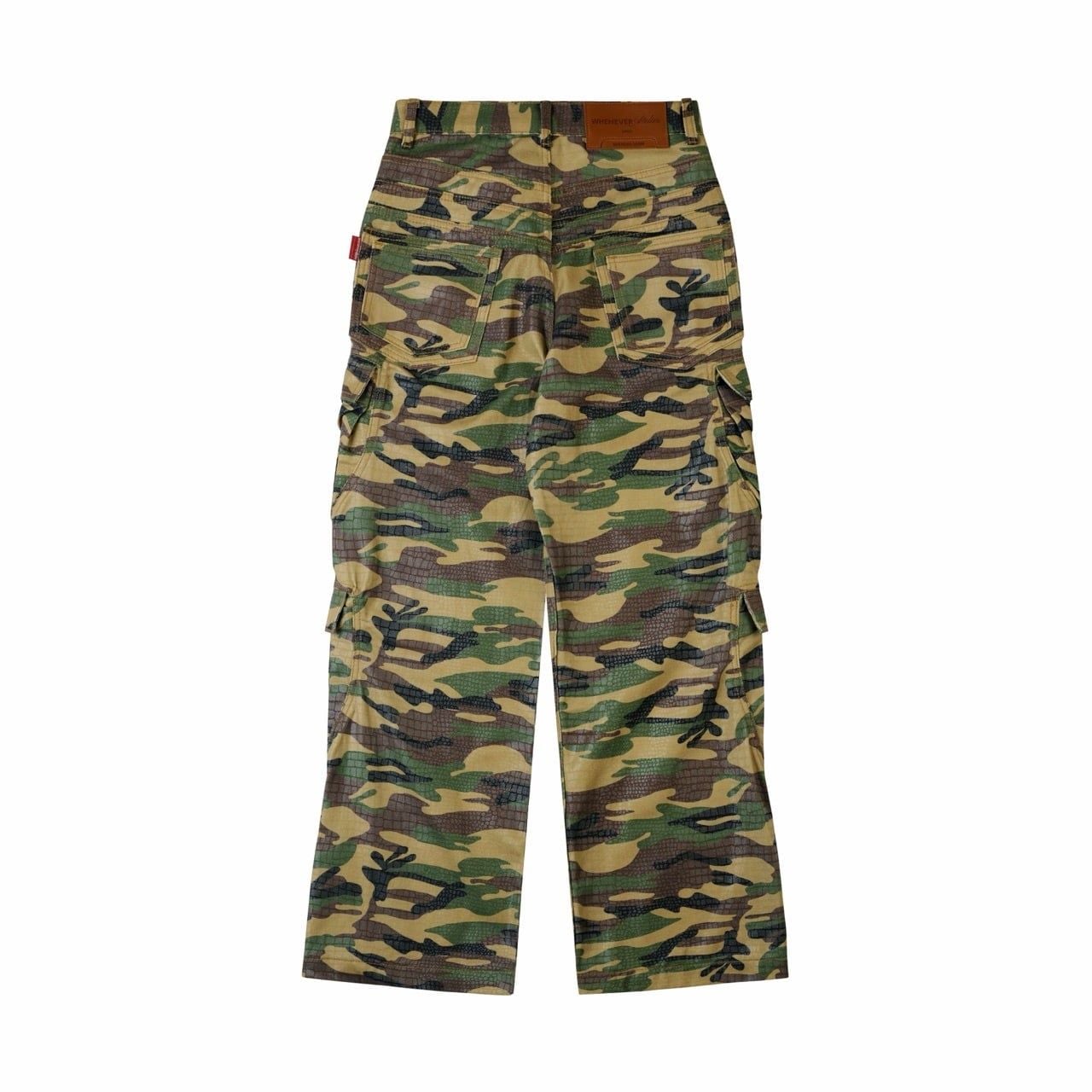 QUẦN DÀI “WHENEVER” CROC CAMO CARGO PANTS
