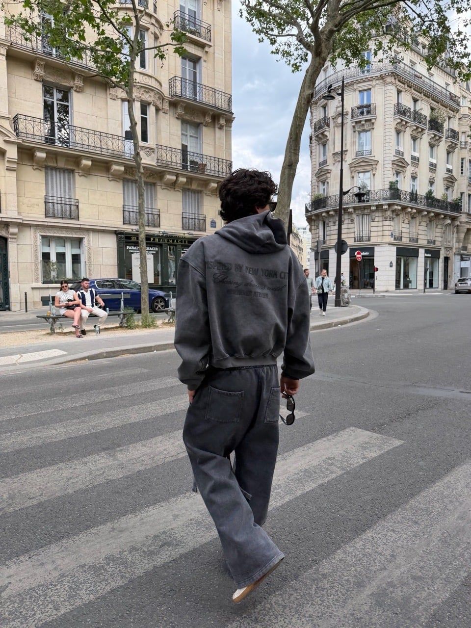 QUẦN "WHENEVER" ATELIER WASHED SWEATPANTS/ VINTAGE GREY