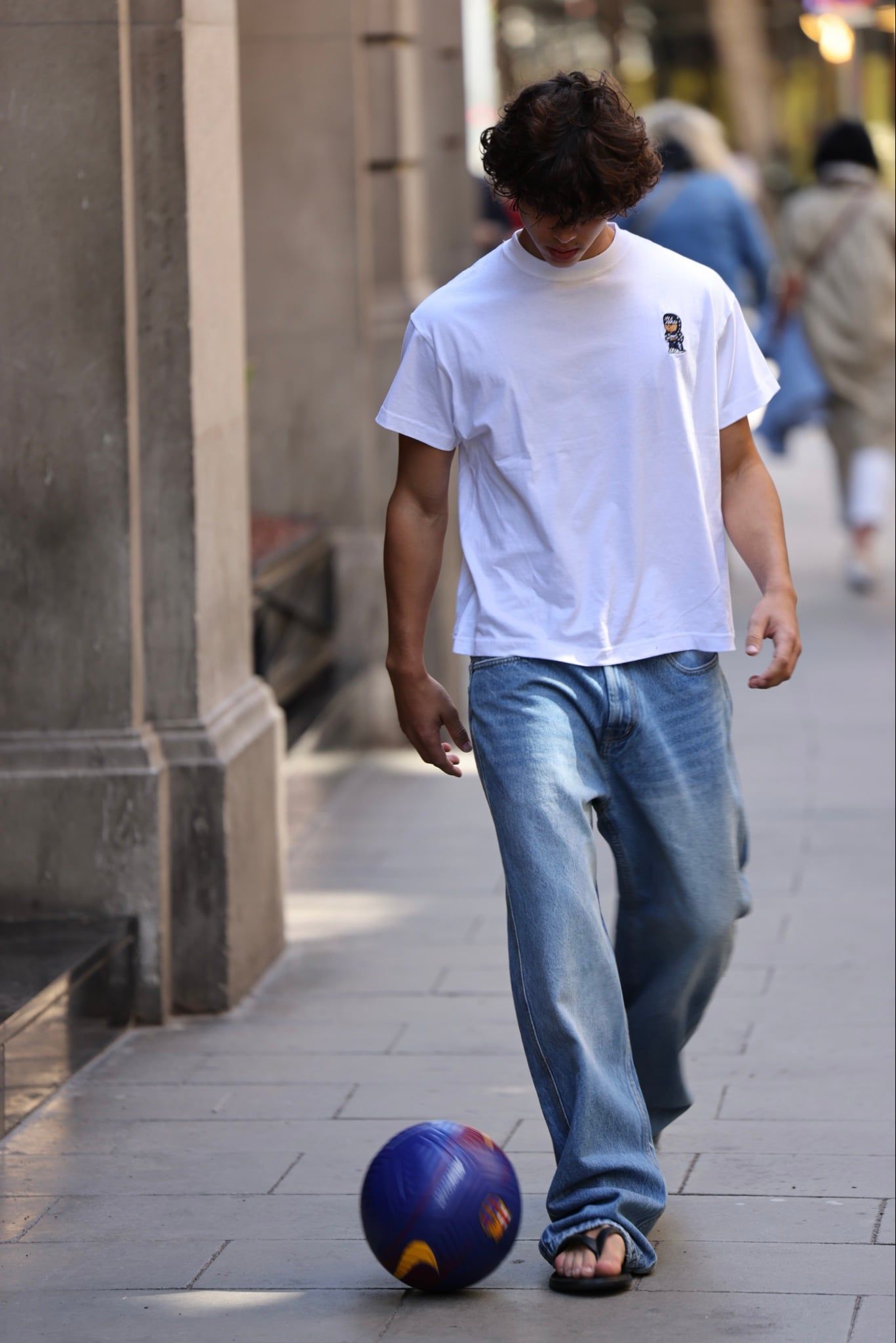 QUẦN DÀI “WHENEVER” BASIC DENIM PANTS / BLUE