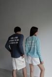 Áo tay dài "WHENEVER" STAR MANIFESTO LONGSLEEVES/ BABY BLUE
