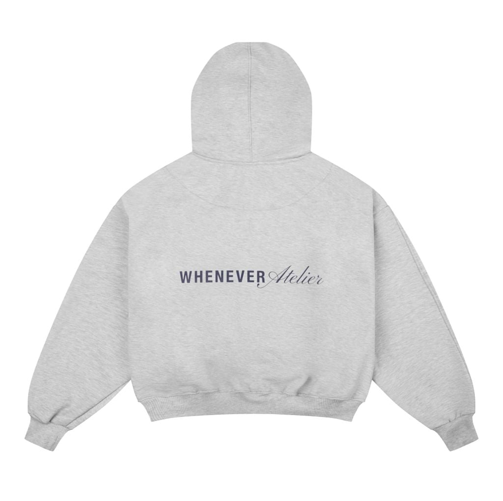 "WHENEVER" LA HOODIE / PREMIUM GREY