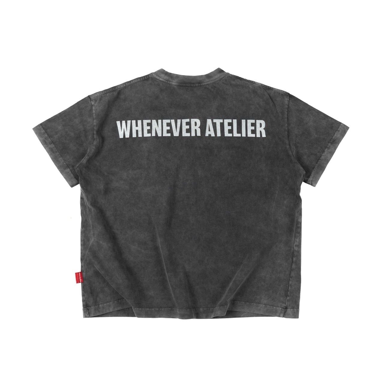 ÁO "WHENEVER" CHASING DREAMS WASHED T-SHIRT / GREY